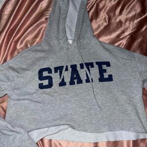 STATE Women's Gray Hoodie